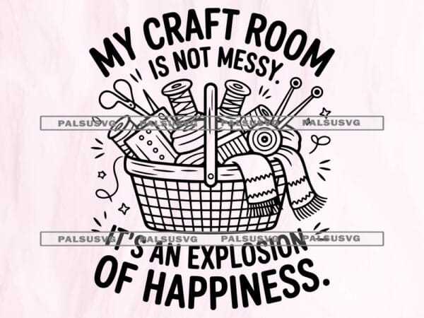 Funny Craft Room SVG