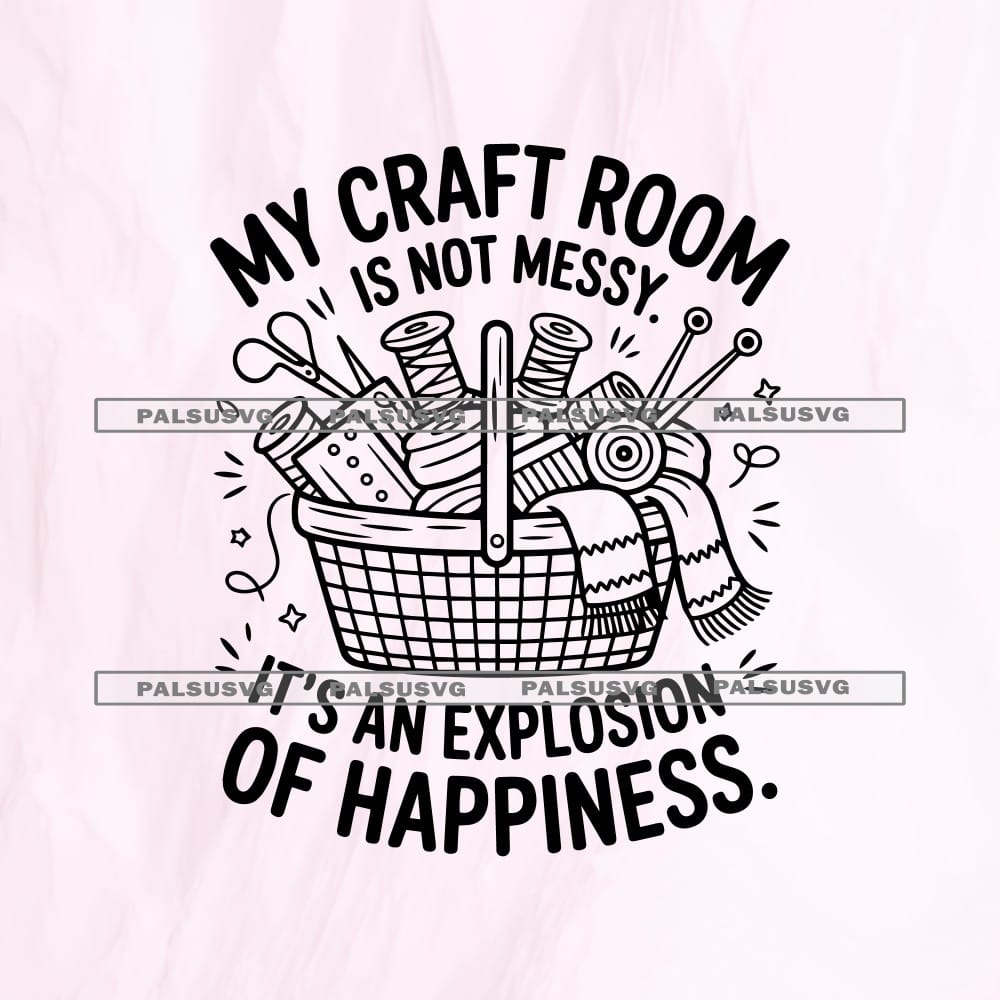 Funny Craft Room SVG