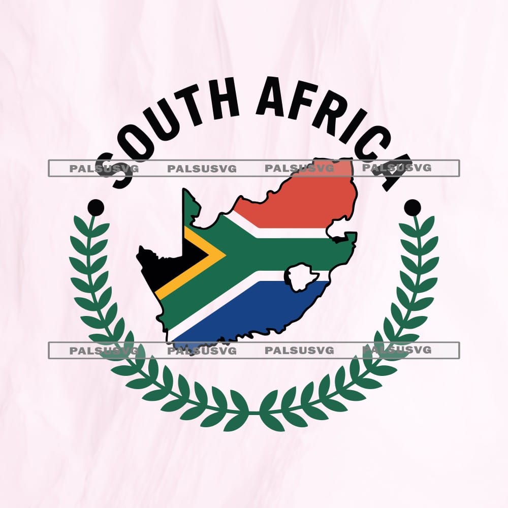 South Africa Map SVG