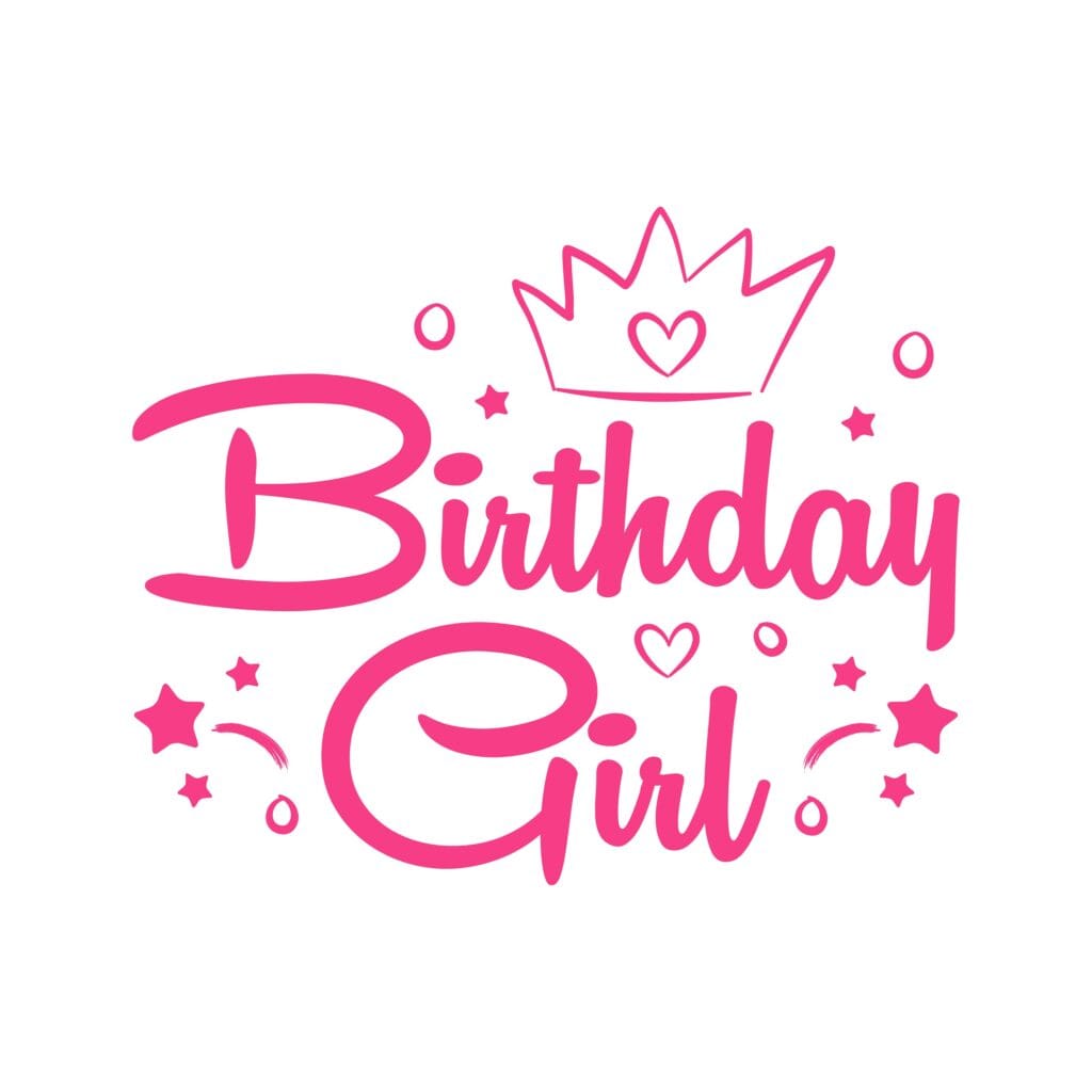 Birthday Girl SVG