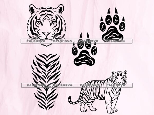 Tiger SVG Bundle