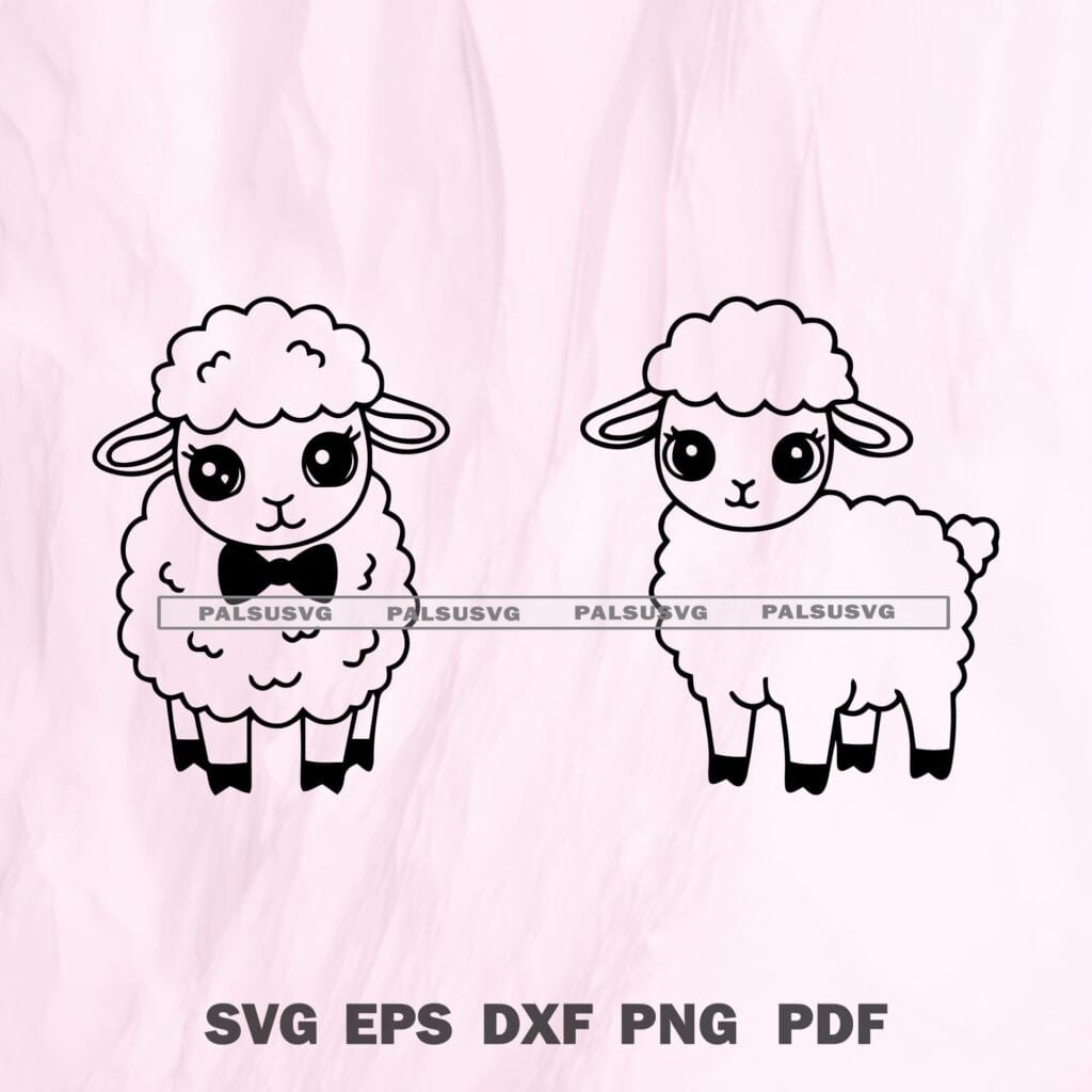 Lamb SVG Bundle