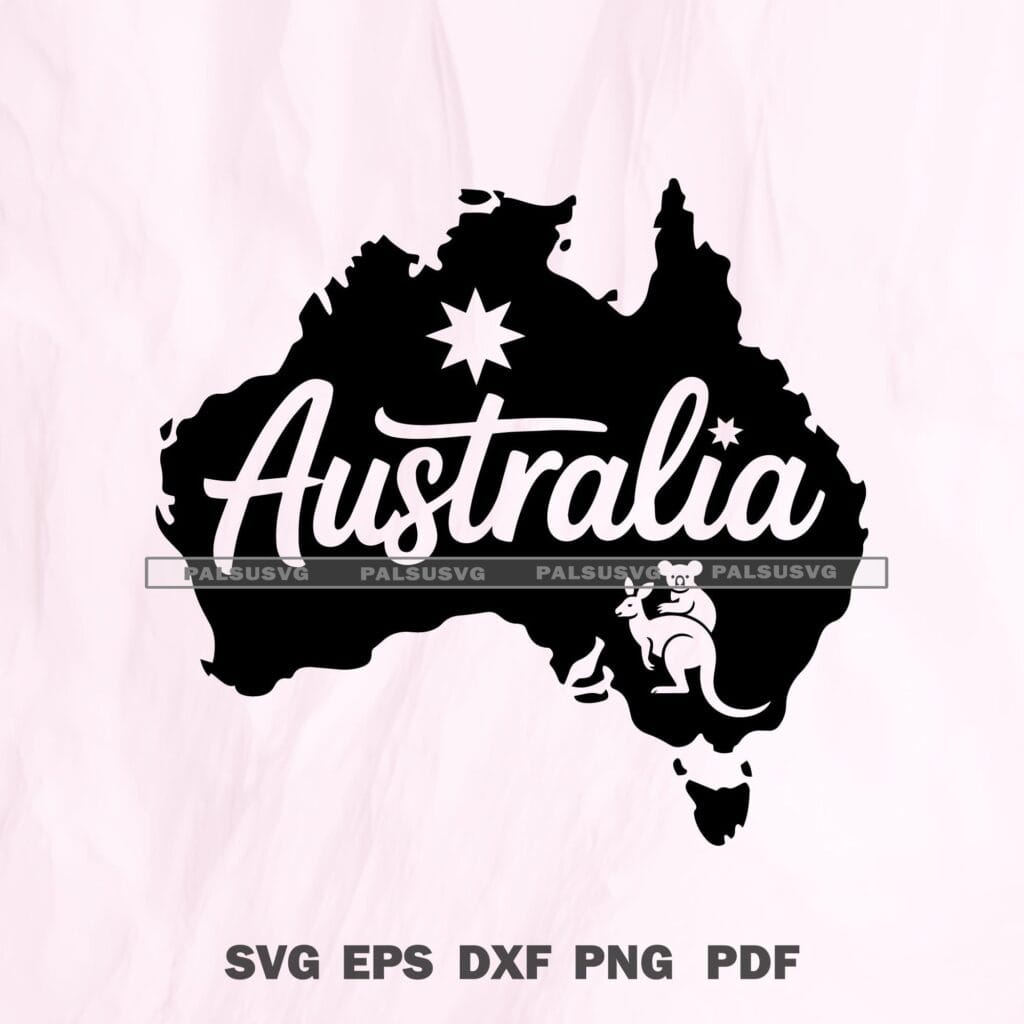 Australia Emblem SVG