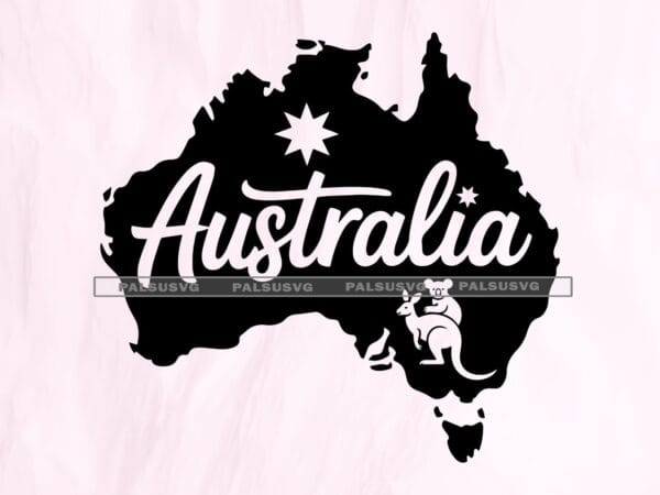 Australia Emblem SVG