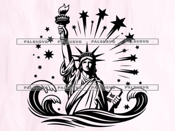Statue of Liberty SVG
