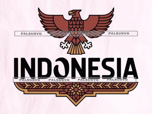 Modern Garuda Bird SVG