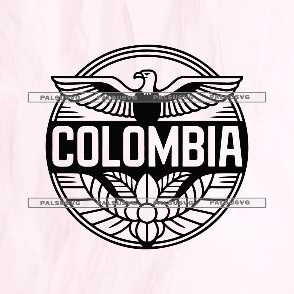 Colombia Emblem SVG