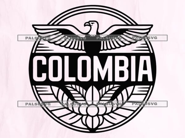 Colombia Emblem SVG