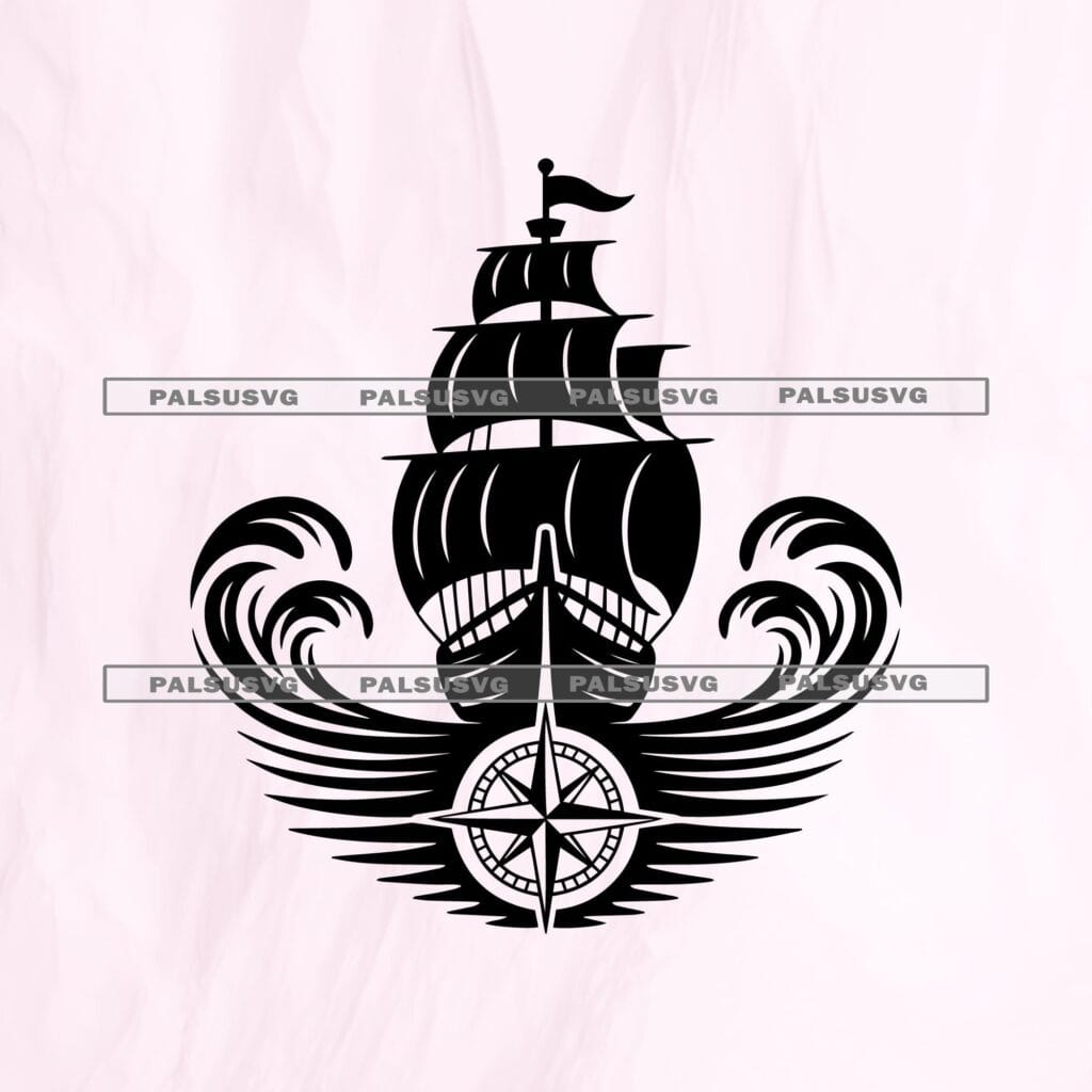 Sailing Ship SVG