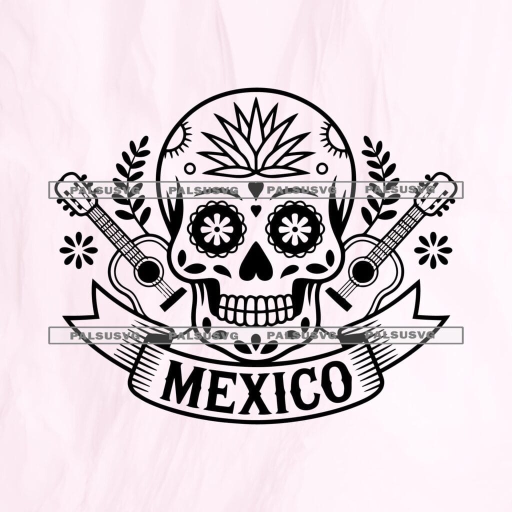 Sugar Skull SVG