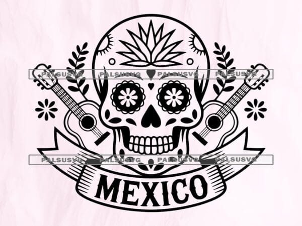 Sugar Skull SVG