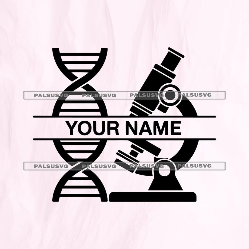 Science Monogram SVG