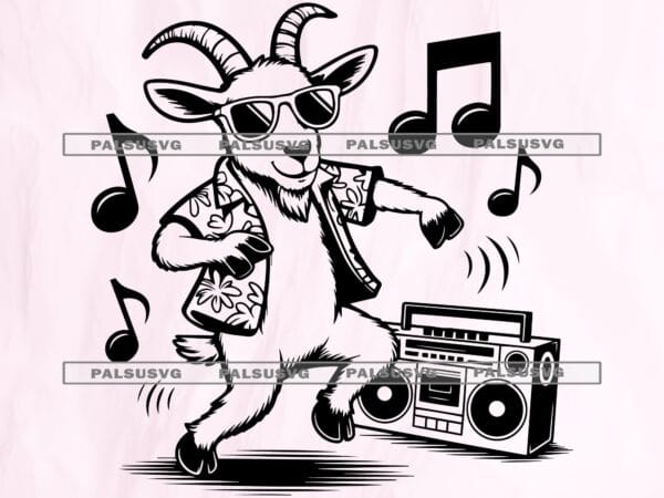 Dancing Goat SVG