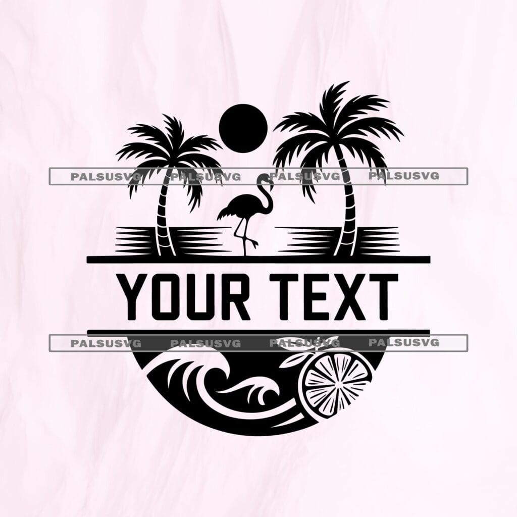 Florida Split Monogram SVG