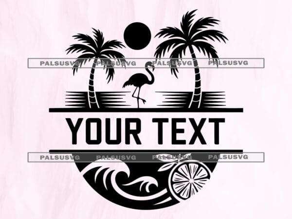 Florida Split Monogram SVG