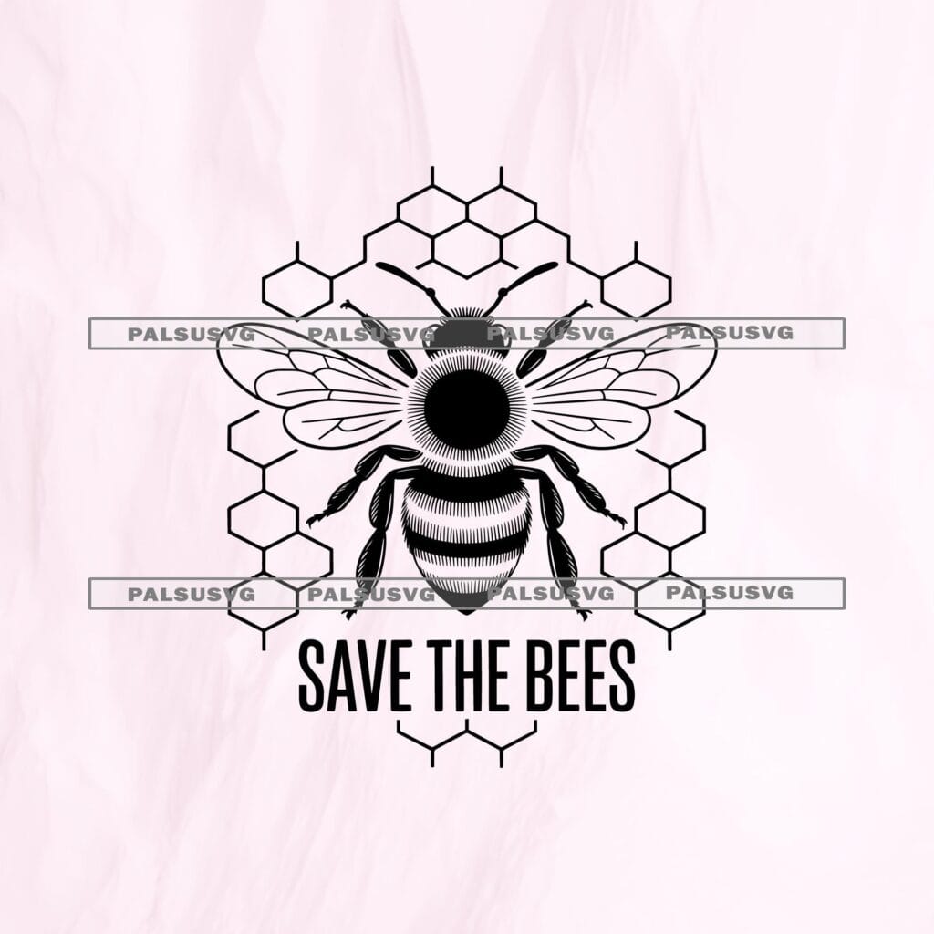 Save The Bees SVG