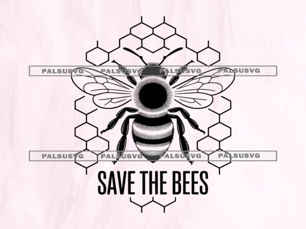 Save The Bees SVG