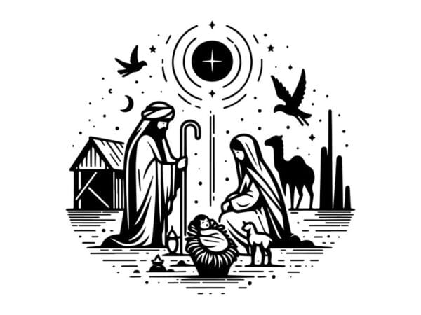 Nativity svg cricut